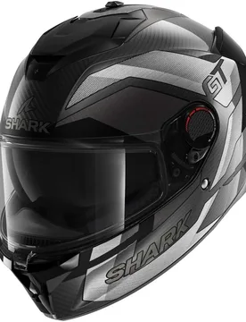 Casco Moto Integrale SPARTAN GT PRO RITMO CARBON Opaco taglia XS - Shark - FashionsVida