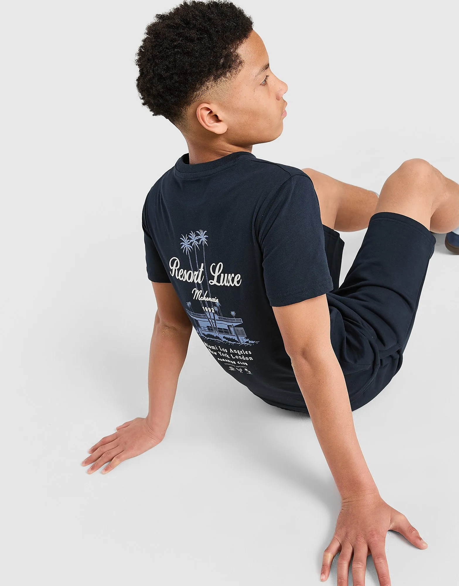 Luxe T-Shirt Kinder, Blau - unisex - Size: 8-10Y - McKenzie - FashionsVida