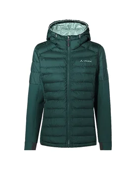 Damen Hybridjacke Elope Thermo Hoodie dunkelgrün 34 W - VAUDE - FashionsVida