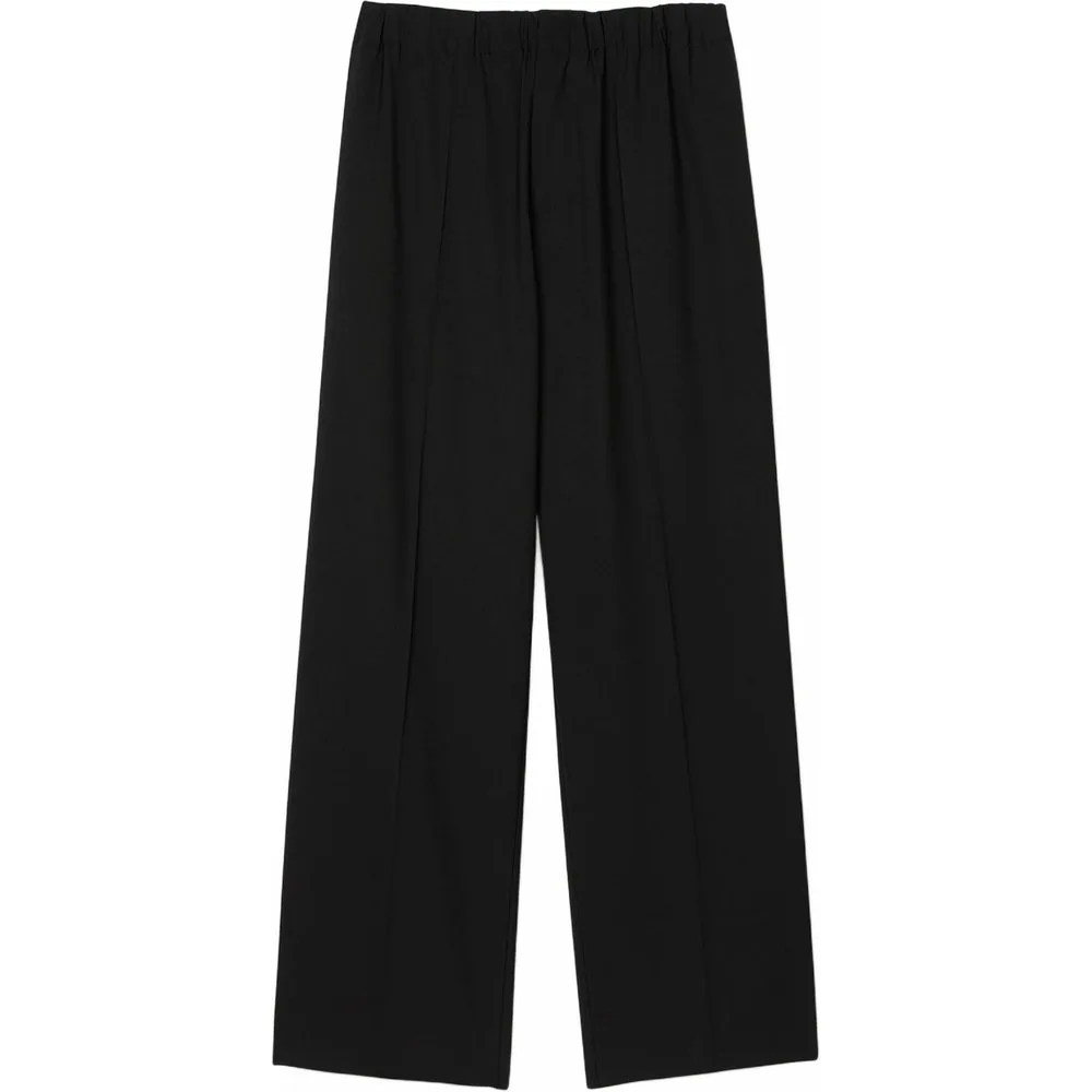 Pantalón ancho de hombre con cintura elástica - sandro - FashionsVida