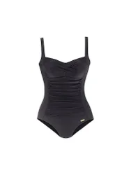 Damen Badeanzug B-D Cups schwarz 40E W