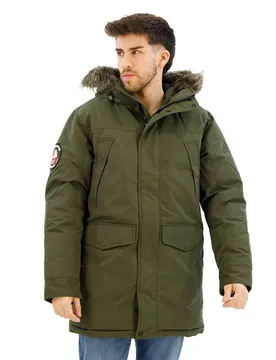 Veste Everest Faux Fur Army Khaki Green 3XL
