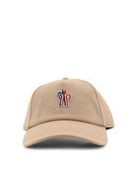 Cappello In Cotone Con Patch Logo Frontale