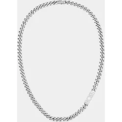 Collar de hombre Kassy - Line Extension con logo de acero