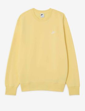 Sweat Crew Club jaune/blanc xl