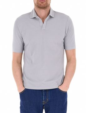Polo in cotone GRIGIO 52