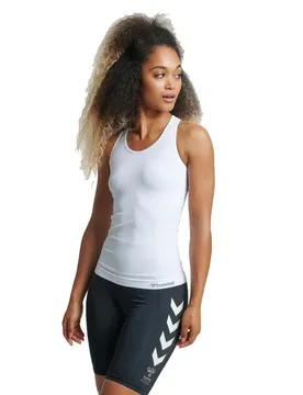T-shirt Sans Manches Tif Seamless White S