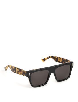 Occhiali da sole in acetato e havana