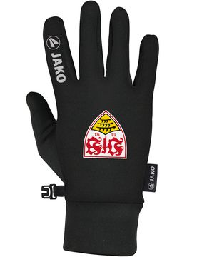 VfB Stuttgart Team Funktionshandschuhe Premium (Schwarz / Größe 6 / Handschuhe)
