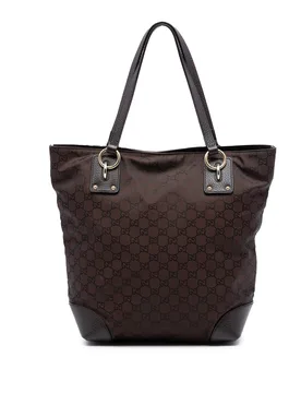 GG Nylon Vertical Charm Tote - Gucci - FashionsVida