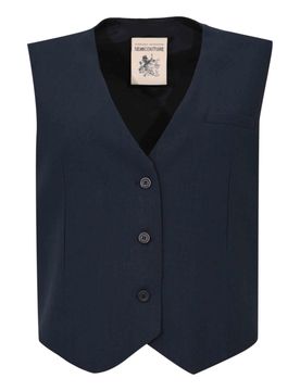 Gilet Margarita In Viscosa E Lana