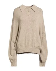Khaite Pullover Mujer Beige M Mujer