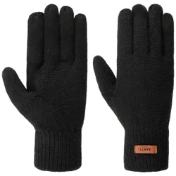 Haakon Lambswool Gloves by - black - Herren - Size: L/XL