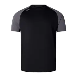 Mens Elite Training T-Shirt (Black/magnolia Marl) - Size Large