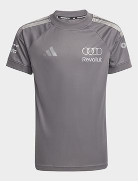 Mens Maglia Replica Pilota Team Audi Revolut F1 - Grigio, grigio grigio Bambino taglia 11-12Y