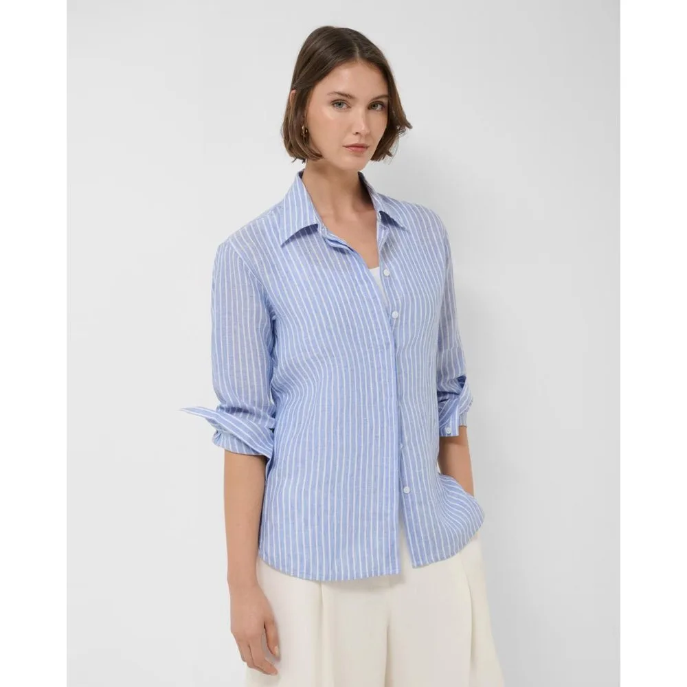 Camisa de mujer oversize listas - Roberto Verino - FashionsVida