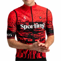 Sc v1 ascenso chaleco ciclismo cortavientos Rojo (L)