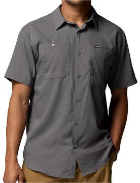 Silver ridge utility ii camisa montaña manga corta hombre Gris (M) - Columbia - FashionsVida