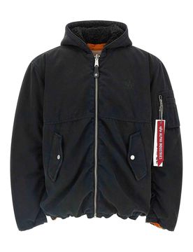 Giubbotto bomber reversibile