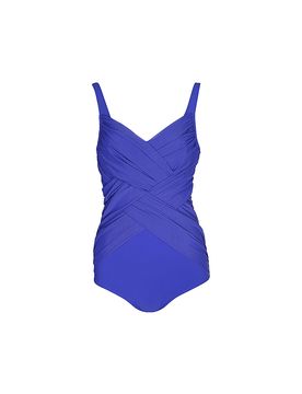Badeanzug Aileen para mujer azul 38F