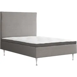 Cama con colchón Integrado en base con patas y topper + cabecero de regalo Vaxo Klassisk