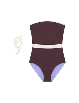 Maillot de bain bandeau marron XL - Mymarini - FashionsVida