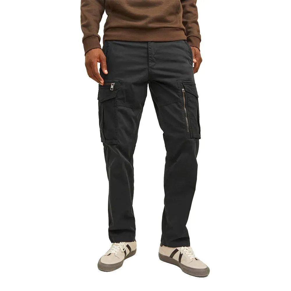 Pantaloni Cargo Kane Cruise Black 27 - Jack & jones - FashionsVida