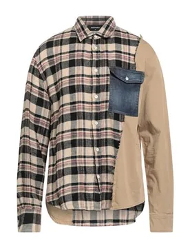 Camisa Hombre Beige 46,50,54 Hombre - Dsquared2 - FashionsVida