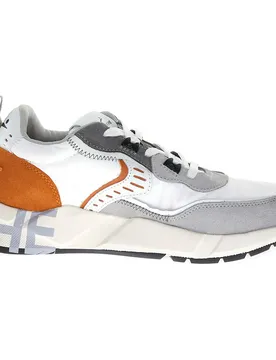 Sneaker Club01 Silky Grey / Dark Orange / White EU 46