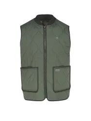 Chaleco acolchado verde L
