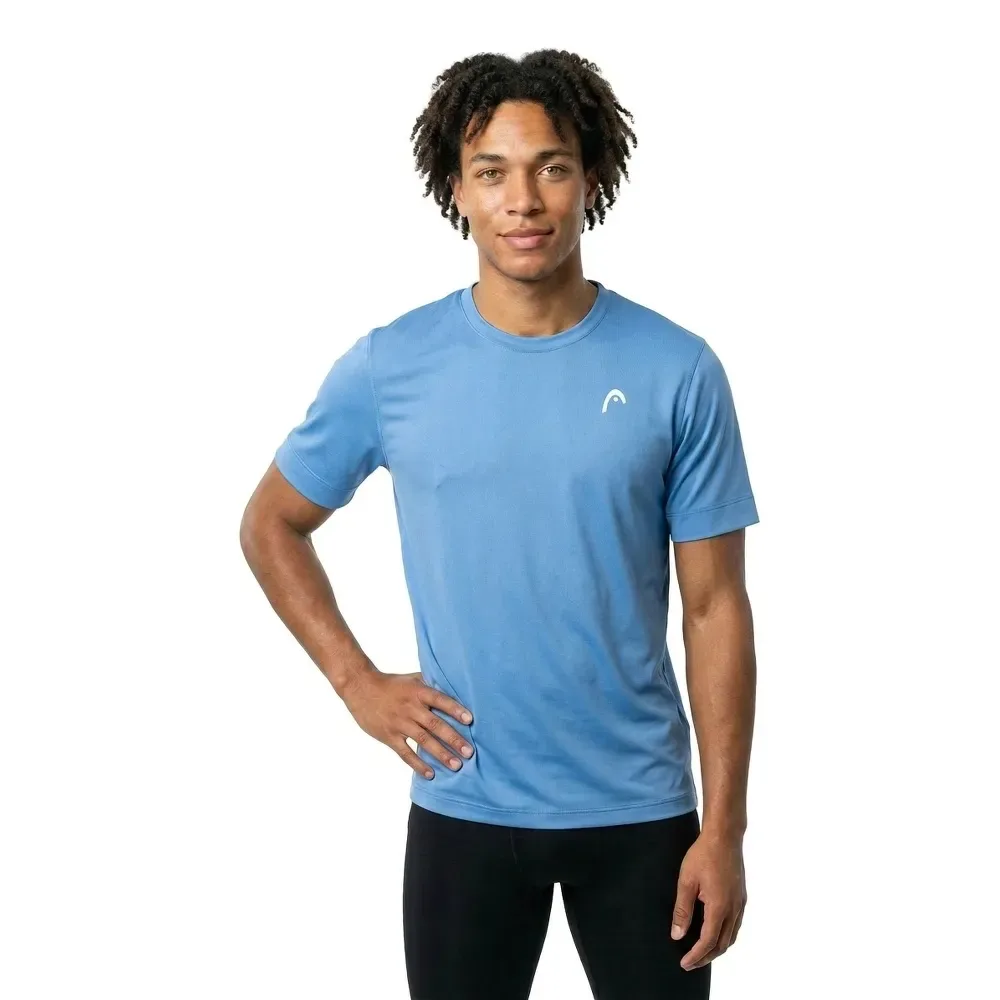 Slice Ii Short Sleeve T-shirt Airforce Blue L - Head Racket - FashionsVida