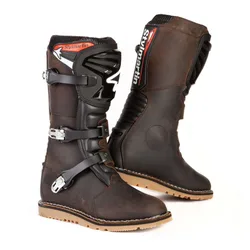 Stivali Moto Cross Enduro IMPACT RS Marrone taglia 43