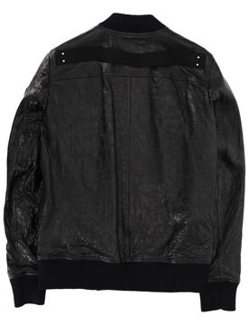 Classic Flight Leather Bomber Jacket