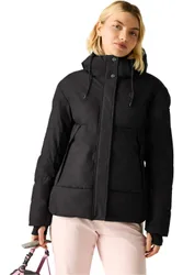 Neve chaqueta impermeable insulada mujer Naranja (S)