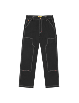 Canvas Carpenter Pants - Black