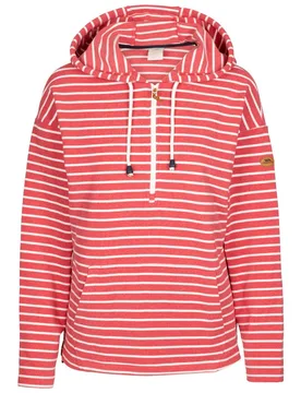 Women's Softly Hoodie in Red Size: Small - Red - Size: S - Trespass - FashionsVida