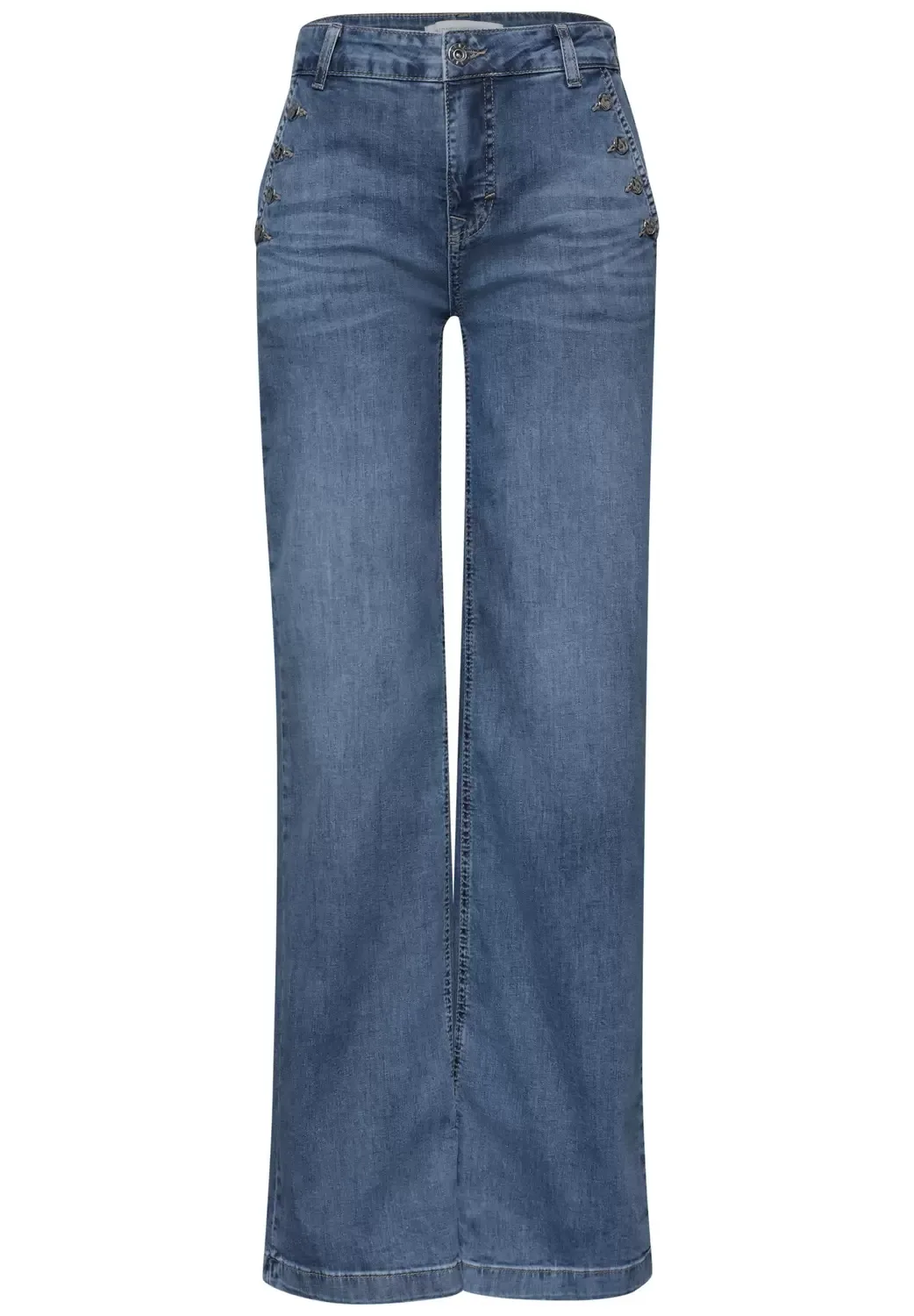 Style Emee Wide Leg.hw.mid blu female - 29 / /30 - FashionsVida