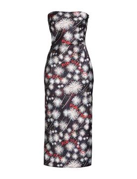 Vestido midi Mujer Negro 34,36,38 Mujer