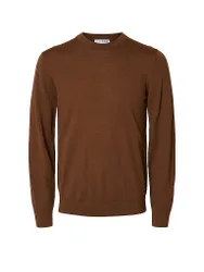 Pullover SLHTRAY marrone XXL