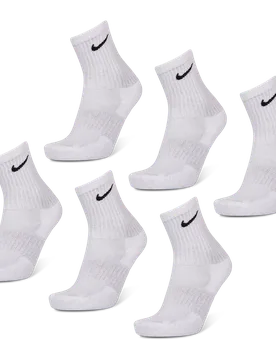 Unisex Socks - White - Size 2 - 5 - White - Size: 2 - 5 - Nike - FashionsVida