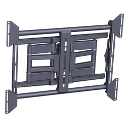 Support Tv Pfw 6851 Display 55-65 Wall Tiltable 15 Degree Black One Size unisex