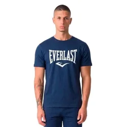 T-shirt à Manches Courtes Logo Blue Navy XL