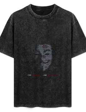 Anonymous: I am Everyone, I am Everywhere! T-Shirt Basic Solid Tee for Daily Use - Aliexpress - FashionsVida