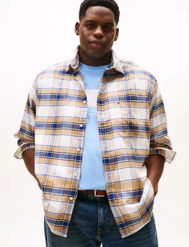 BT-FLANNEL TARTAN CHECK RF S-B male