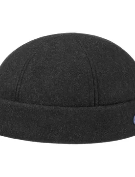 Teflon Docker Hat by - anthracite - Size: S (54-55 cm) - Hammaburg - FashionsVida