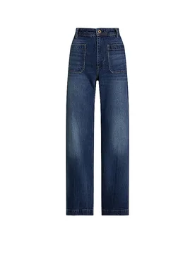 Jeans Coupe Évasée bleu marine 29 - Ralph Lauren - FashionsVida