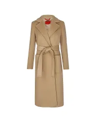 Wollmantel RUNAWAY camel 32 damen