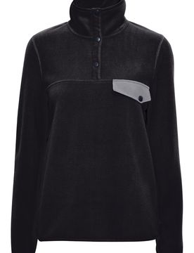 Oxmo Chaqueta polar gris / negro