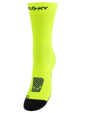 Calzini Crew Run Up Yellow Fluo EU 40-43 - Floky - FashionsVida