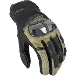Guanti Moto Trekon Verde / Nero taglia XL